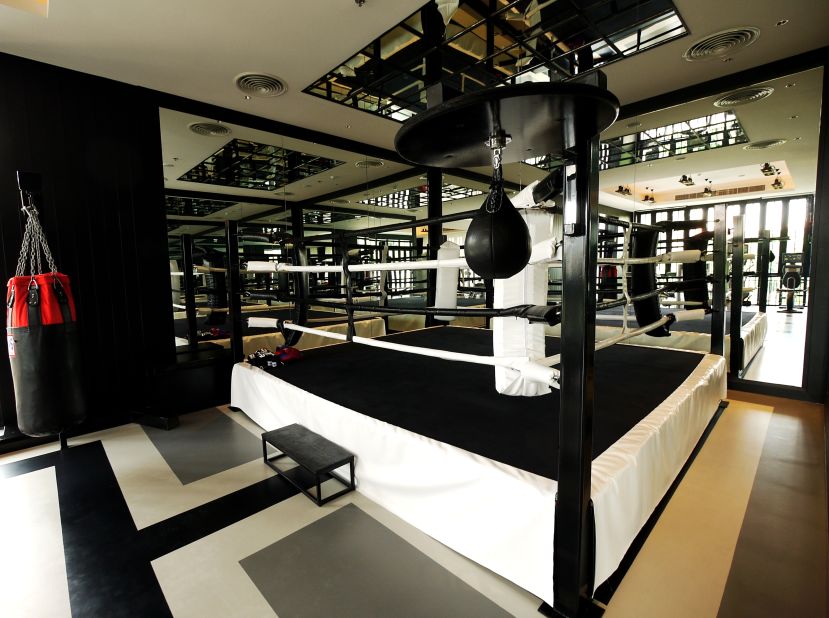 <strong>The Siam, Bangkok: </strong> As well as the usual gym gear the hotel features rooftop yoga, a 22-meter infinity pool and a muay Thai boxing ring. 