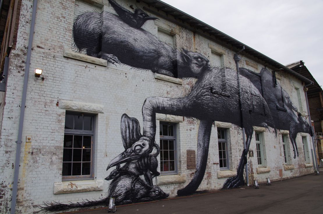 Art on Cockatoo Island.