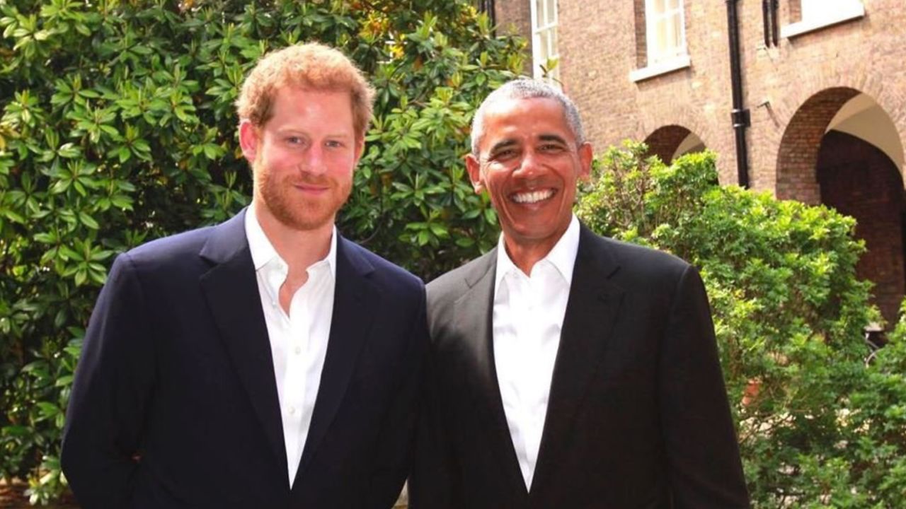 Britain's Prince Harry met with former US President Barack Obama Saturday, May 27, at Kensington Palace, according to a press release from Kensington Palace. The two men discussed the Manchester attack, support for veterans, mental health, conservation, empowering young people and the work of their respective foundations, according to the statement.
