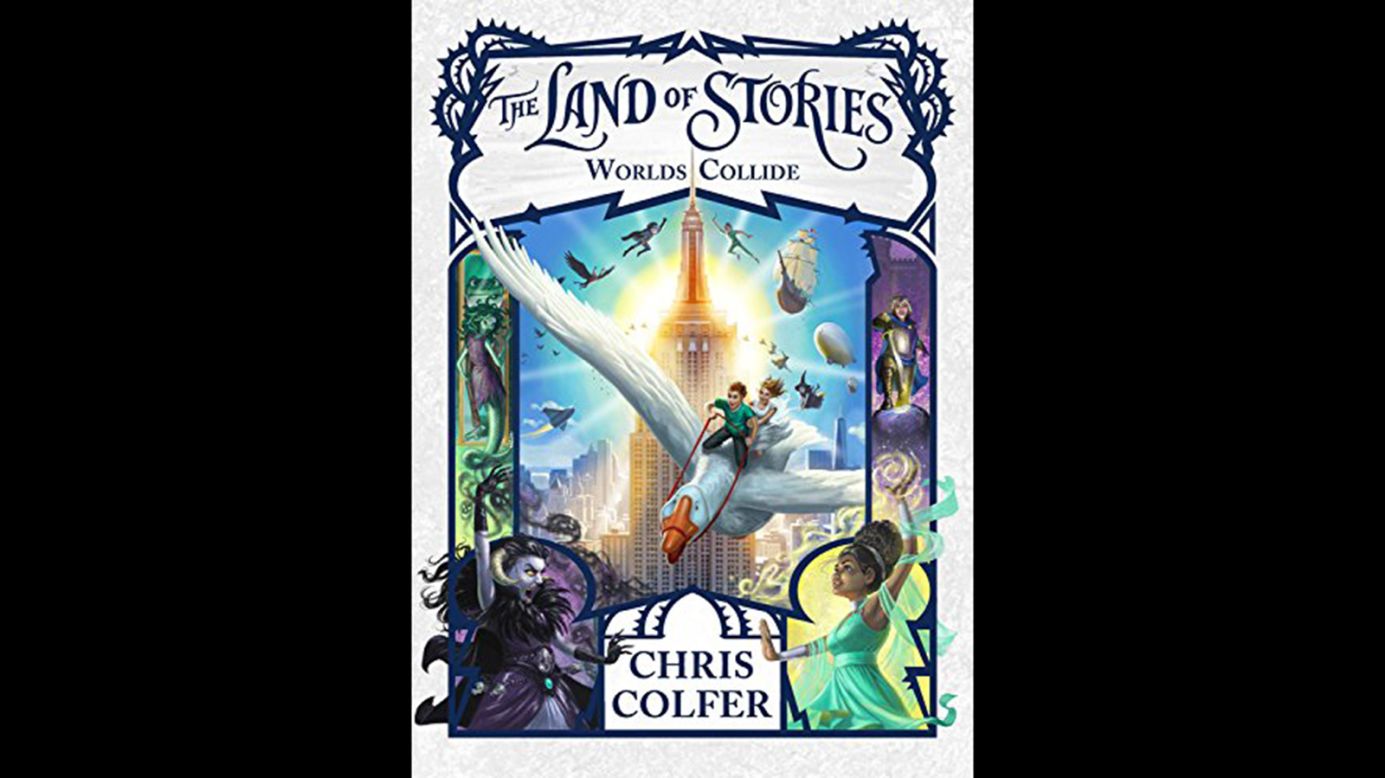 <strong>"</strong><a href="https://www.amazon.com/Land-Stories-Worlds-Collide/dp/0316355895/ref=as_li_ss_tl?ie=UTF8&linkCode=ll1&tag=thes079-20&linkId=e9b64d2934ead897a12a5abc51730f6b" target="_blank" target="_blank"><strong>The Land of Stories: Worlds Collide</strong></a><strong>": </strong>Adults remember Chris Colfer from the cast of the television series "Glee," but children know him as a best-selling author. In his conclusion to his "Land of Stories" series, publishing in July, fairy tale characters collide in the Big Apple. 