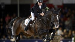 Second classed Sweden's Rolf-Goran Bengtsson competes with "Casall la Silla" during the Grand prix of the Global Champions tour 2012 on September 15, 2012 in Lausanne.  AFP PHOTO / FABRICE COFFRINI        (Photo credit should read FABRICE COFFRINI/AFP/GettyImages)