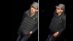 CCTV images of the bomber Monday night