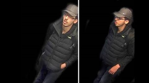 CCTV images of the bomber Monday night