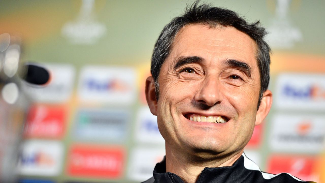 Ernesto Valverde pictured during his time as Athletic Bilbao manager.