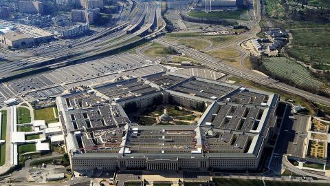 This picture taken 26 December 2011 shows the Pentagon building in Washington, DC.  The Pentagon, which is the headquarters of the United States Department of Defense (DOD), is the world's largest office building by floor area, with about 6,500,000 sq ft (600,000 m2), of which 3,700,000 sq ft (340,000 m2) are used as offices.  Approximately 23,000 military and civilian employees and about 3,000 non-defense support personnel work in the Pentagon. AFP PHOTO (Photo credit should read STAFF/AFP/Getty Images)
