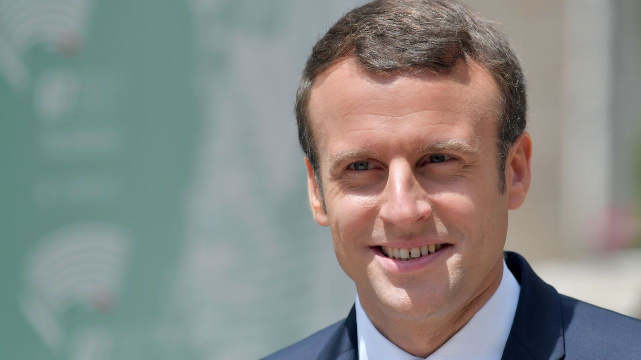 French President Emmanuel Macron arrives at the ancient Greek Theatre of Taormina during the Heads of State and of Government G7 summit, on May 26, 2017 in Sicily.
The leaders of Britain, Canada, France, Germany, Japan, the US and Italy will be joined by representatives of the European Union and the International Monetary Fund (IMF) as well as teams from Ethiopia, Kenya, Niger, Nigeria and Tunisia during the summit from May 26 to 27, 2017. / AFP PHOTO / Tiziana FABI        (Photo credit should read TIZIANA FABI/AFP/Getty Images)