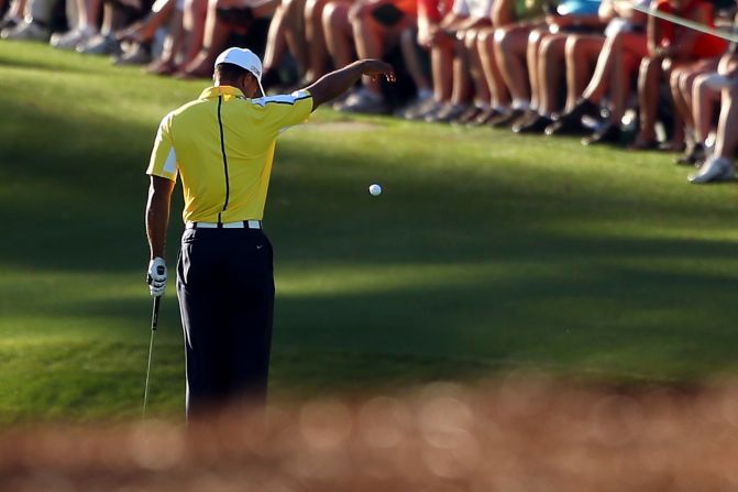 In 2013 Woods found himself in hot water after a TV viewer called in to highlight an illegal drop on the 15th hole Friday. He was nearly disqualified but rules officials deemed a decision had already been made during his second round and only handed out a two-shot penalty. Woods finished fourth.  