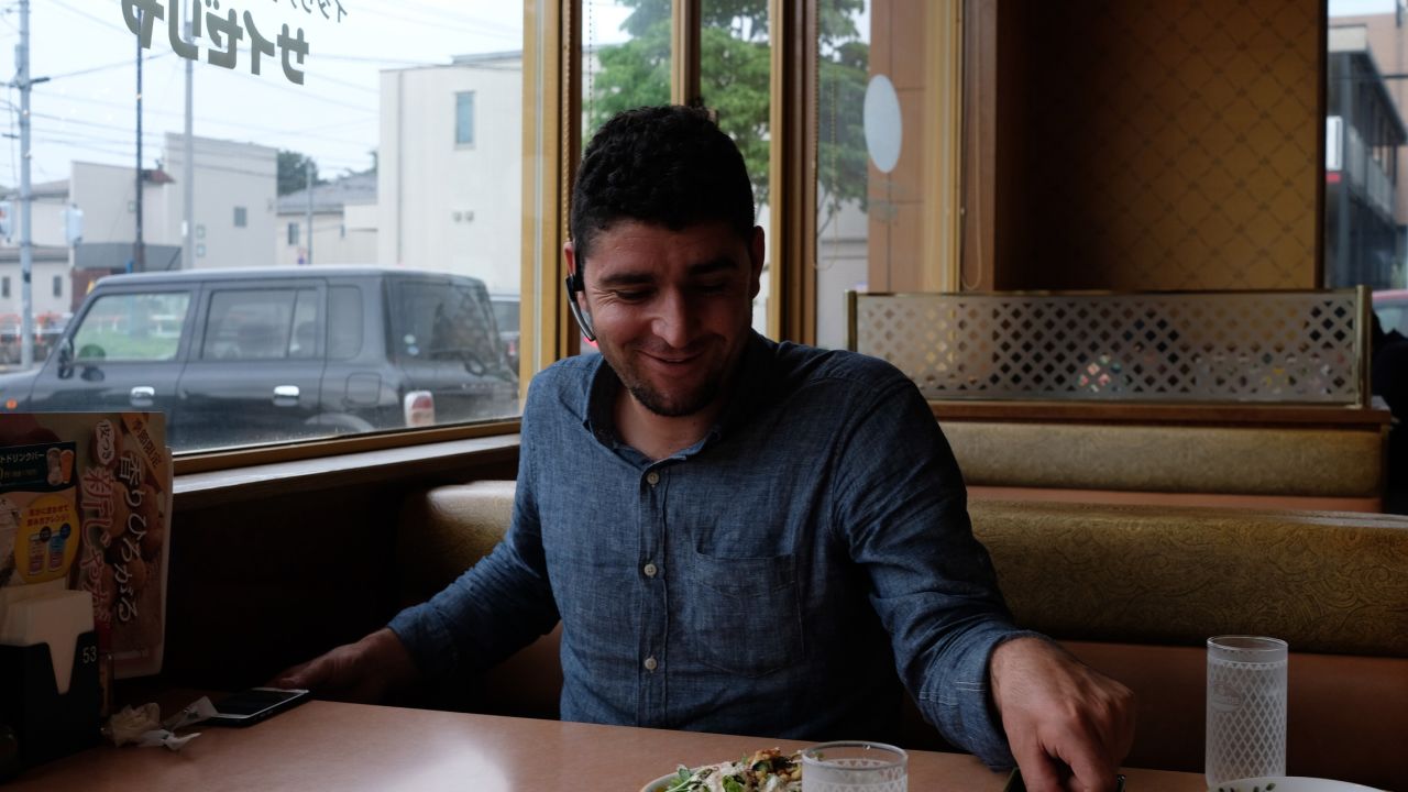 Mehmet Yucel receives calls from both asylum seekers and Japanese people looking for work in Japan.