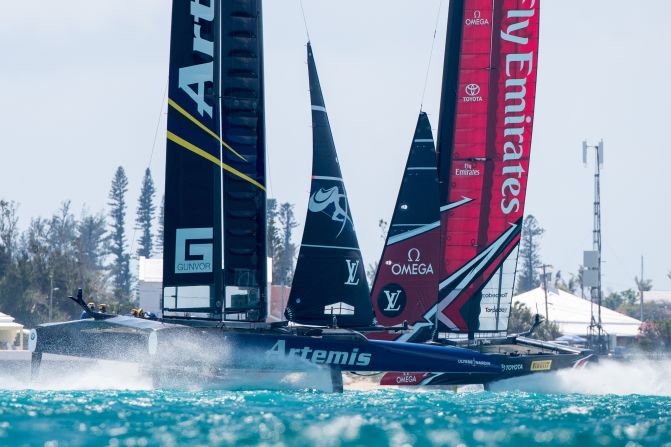 <strong>Artemis Racing: </strong>"The America's Cup has begun and the racing is incredibly close! In our match against Emirates Team New Zealand there were nine lead changes. After a jury call, we were penalized and the match handed to the Kiwis. It's hard to swallow, but this happens in sport. During the actual racing most images will be taken with lenses of over 500mm as we can't get close to the action" -- Sander Van der Borch.