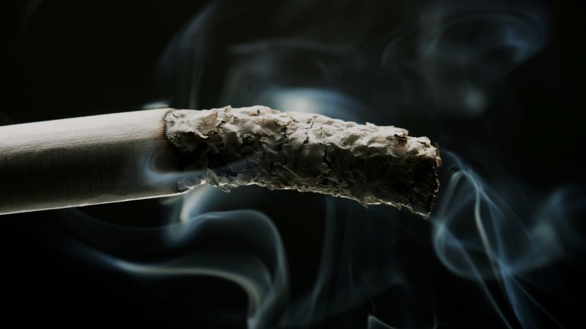 LONDON - MAY 16:  In this photo illustration a cigarette is seen burning on May 16, 2007 in London. Businesses and shops are gearing up for the introduction of the smoking ban on July 1 in England after similar bans have been introduced in Ireland, Scotland and Wales.  (Photo Illustration by Bruno Vincent/Getty Images)