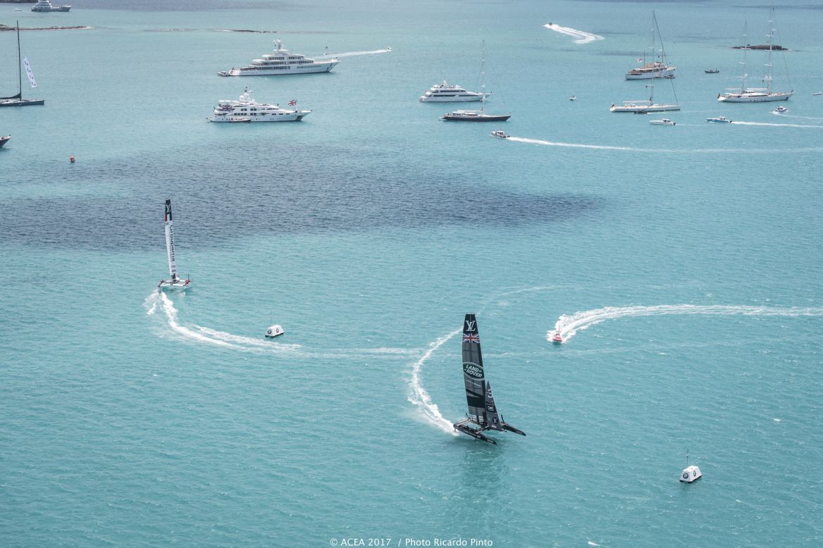 The 35th America's Cup is under way in Bermuda with five teams fighting for the right to take on defender Oracle Team USA for the Auld Mug, first awarded in 1851 and known as the oldest trophy in international sport. As the competition heats up, CNN asked each team's official photographers to select a few of their favorite images. Here they share their experiences and killer techniques.