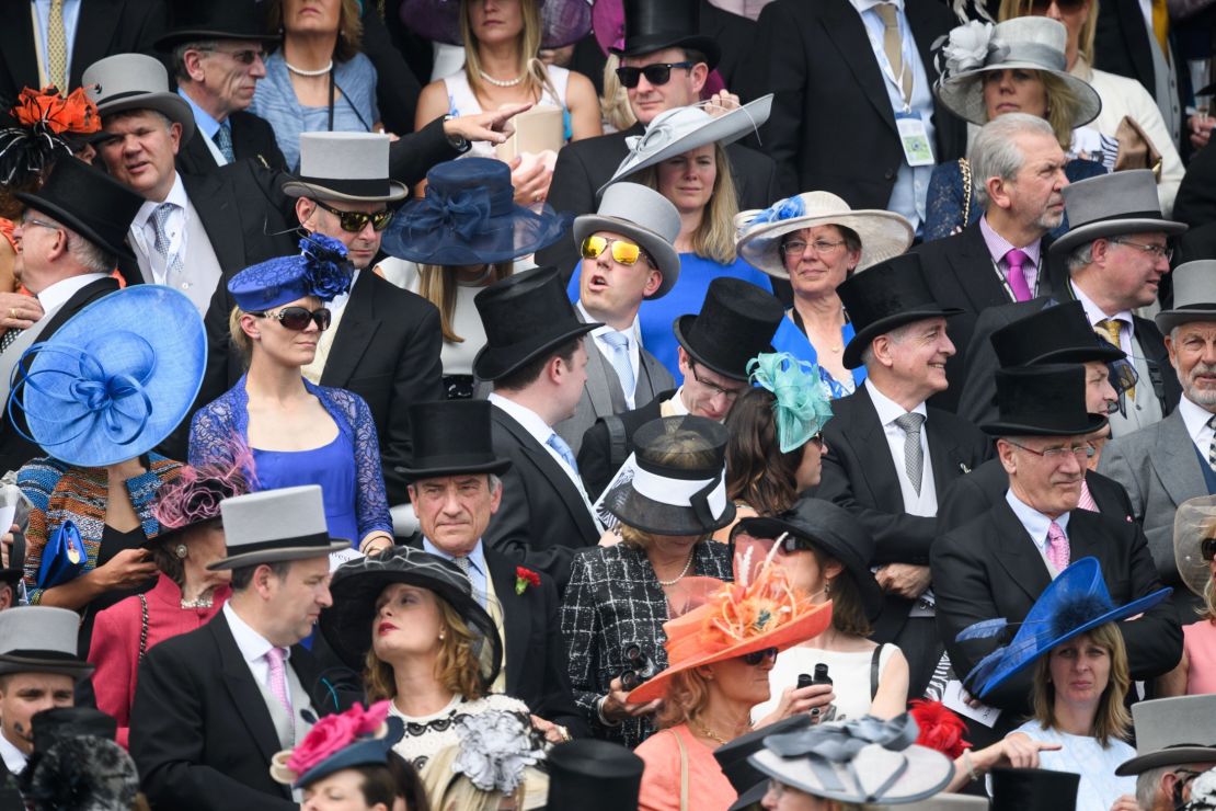 Racegoers in the more upmarket stands must adhere to a strict dress code.