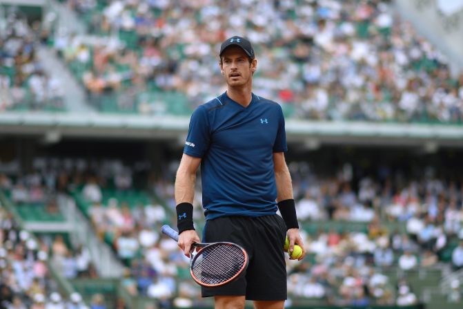 In Tuesday's showpiece clash, world No. 1 Andy Murray defied the doubters and his <a href="index.php?page=&url=https%3A%2F%2Fwww.google.co.uk%2Furl%3Fsa%3Dt%26rct%3Dj%26q%3D%26esrc%3Ds%26source%3Dweb%26cd%3D5%26cad%3Drja%26uact%3D8%26ved%3D0ahUKEwjfouL1iJjUAhUOIVAKHUHlBccQFgg7MAQ%26url%3Dhttp%253A%252F%252Fedition.cnn.com%252F2017%252F05%252F25%252Ftennis%252Fandy-murray-french-open-roland-garros%252F%26usg%3DAFQjCNG9F3p7rH7V8LOtAPV7xoPSG4cPvQ%26sig2%3DzUH-Ow0H_wEE3hsjlTp6dg" target="_blank" target="_blank">torrid start to the clay-court season</a>, beating Russian Andrey Kuznetsov (6-4 4-6 6-2 6-0) to reach round two.
