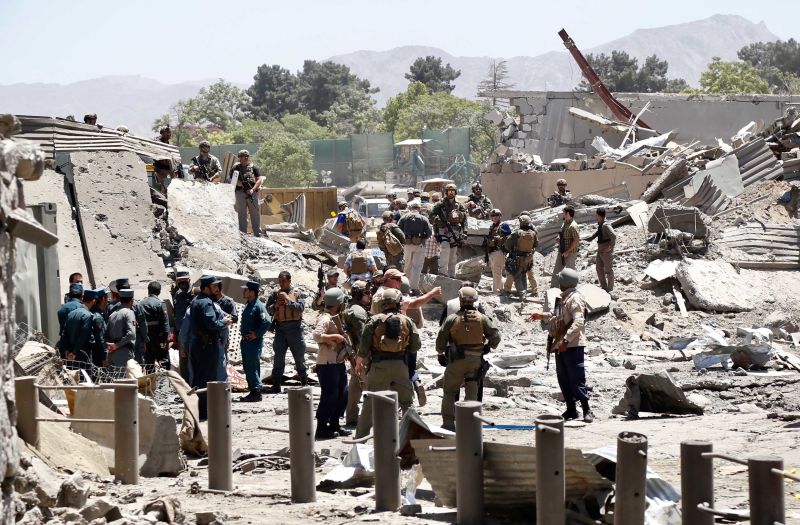 Kabul Bombing: 90 Killed In Attack Near Diplomatic Area In Afghanistan ...