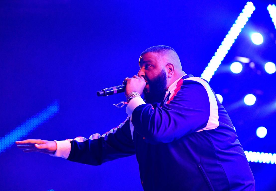 DJ Khaled performs  during the 2017 Coachella Valley Music & Arts Festival on April 23, 2017 in Indio, California.