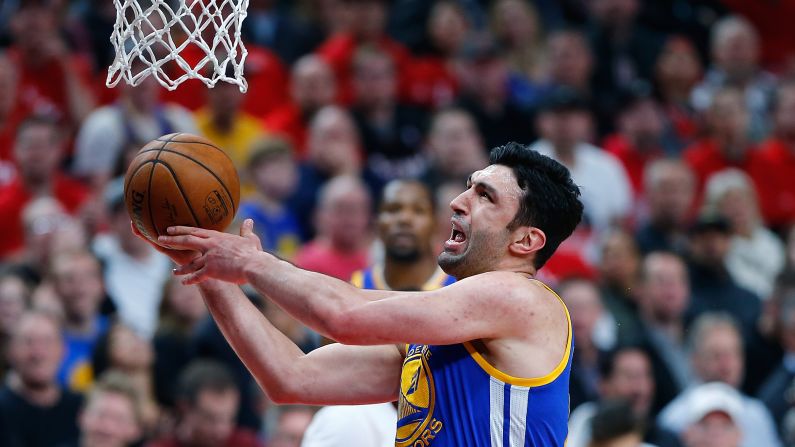 <strong>Zaza Pachulia, Golden State, center</strong><br />Pachulia, a journeyman playing on his fifth NBA team in 14 seasons, is the only Warriors starter who is not an All-Star. This is his Finals debut, having signed with Golden State during the offseason. He will share minutes with JaVale McGee at the center position.
