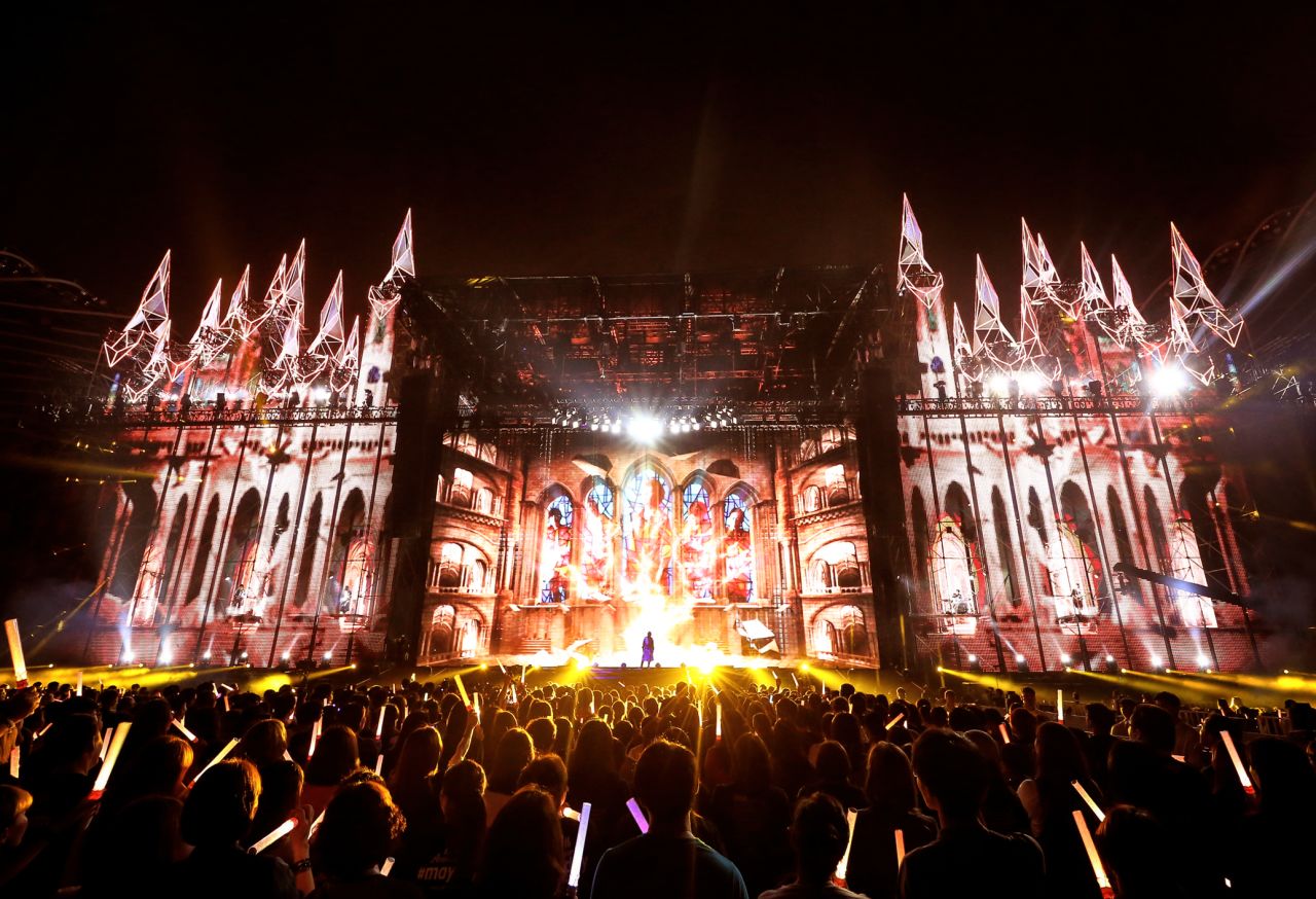 Mayday concert in Kaohsiung, Taiwan, in March