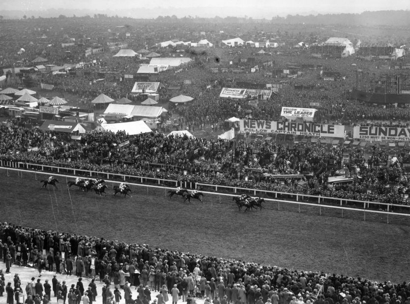 That didn't detract from its popularity, with the attendance swelling to around 8,000 in 1795 to 10 times that number in 1823, according to the official Epsom Derby website.