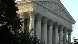 WASHINGTON, DC - JUNE 21:  An exterior view of the U.S. Supreme Court on June 21, 2012 in Washington, DC.