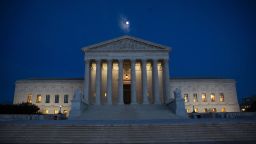 The US Supreme Court is pictured January 9, 2017 in Washington, DC.