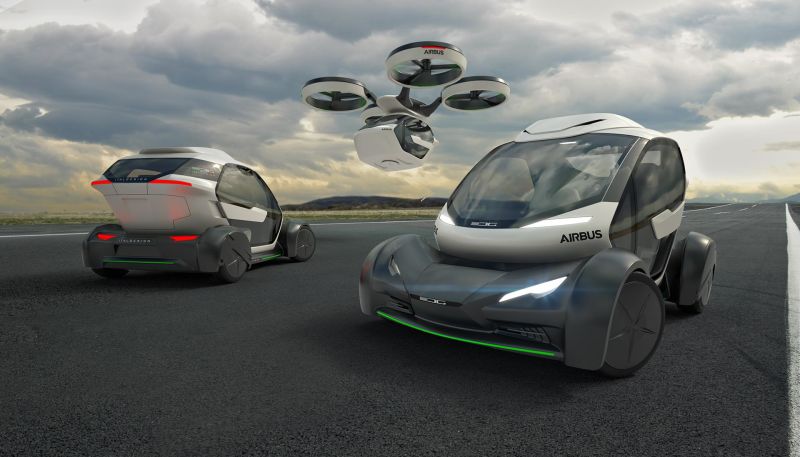 smart cars and drones