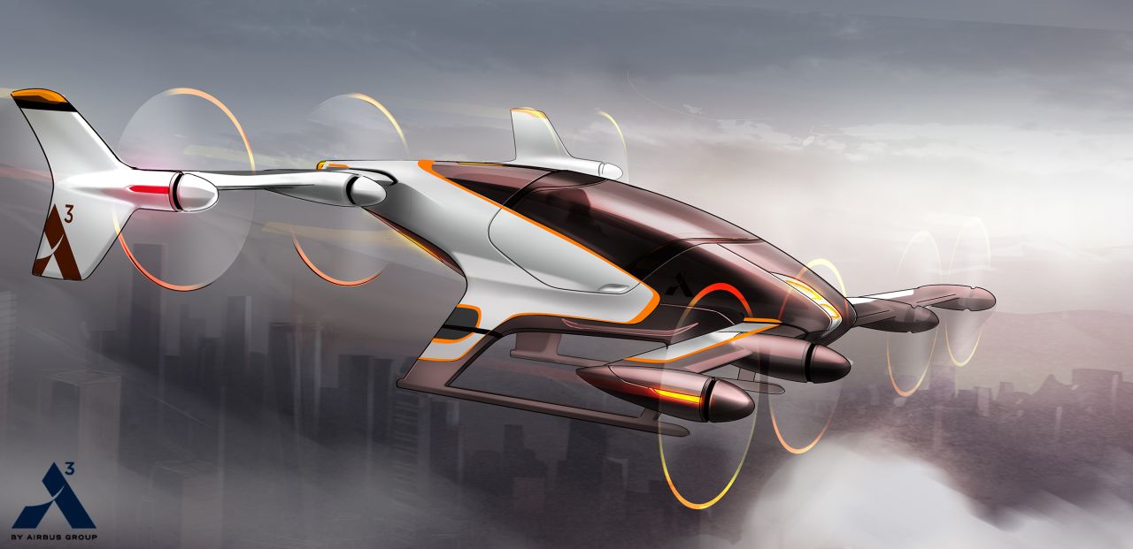 Another one of Airbus's projects, the Vahana is a single-passenger VTOL that's scheduled to fly by the end of 2017.