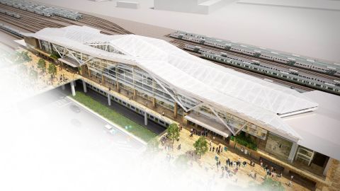 Tokyo's new Takanawa Gateway station will open in 2020 -- just in time for the Summer Olympics. 