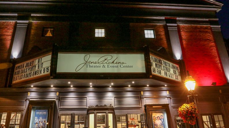 <strong>Jane Pickens Theater: </strong>This Greek Revival theater can be rented out for private events.