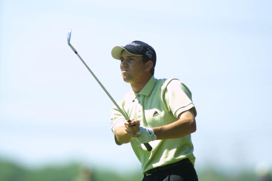 Garcia recorded his first of 10 PGA Tour victories in 2001, at the MasterCard Colonial (now the Dean & DeLuca Invitational) event, ahead of Brian Gay and Phil Mickleson. 