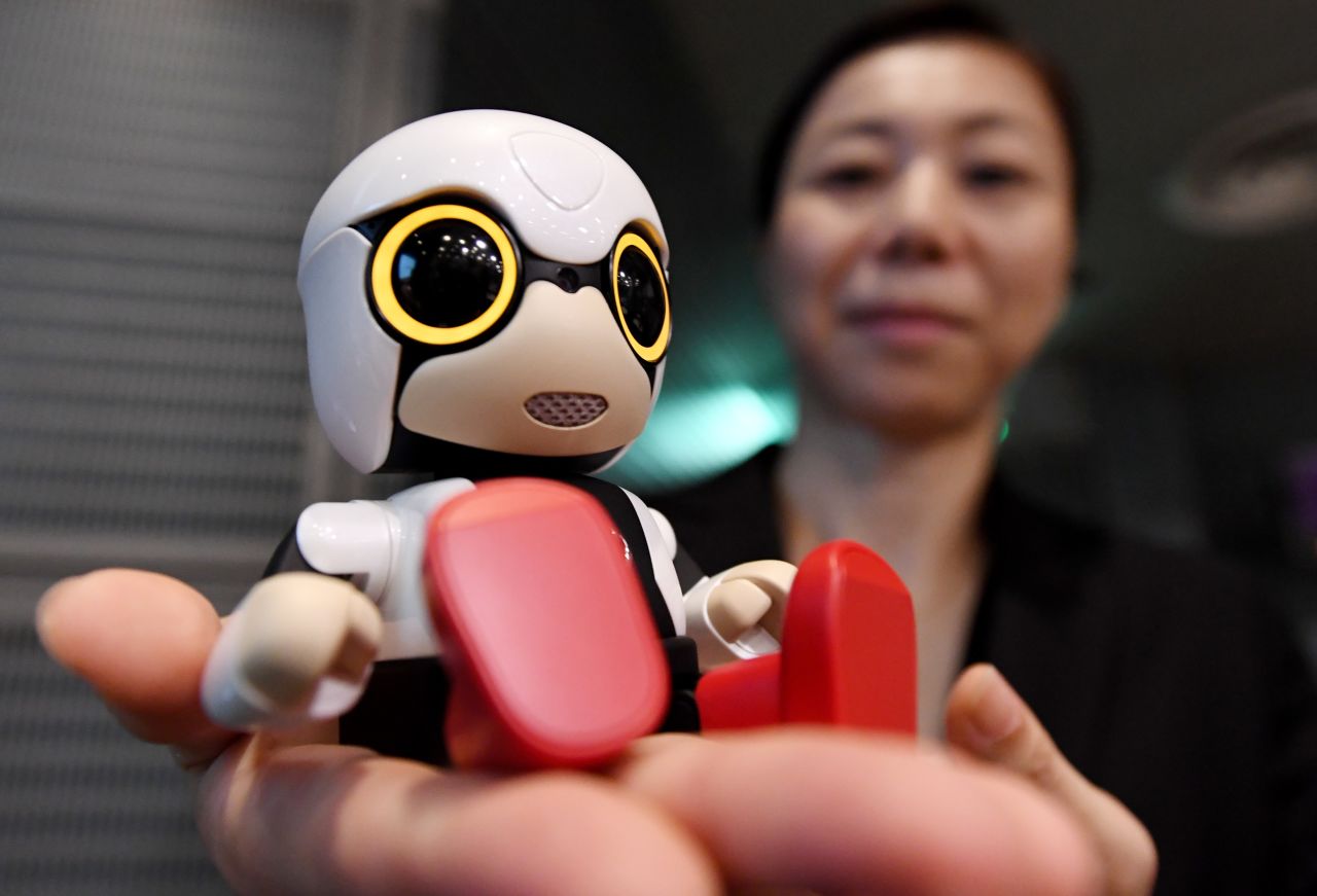 Japan is the home of robotics, and there more than anywhere else, robots have found a place in society. <br /><br />Toyota's Kirobo Mini companion robot is small enough to be carried around or sit in a car's cup holder. It is able to strike up a conversation encourages safe driving by saying "Oops" when the driver brakes suddenly.