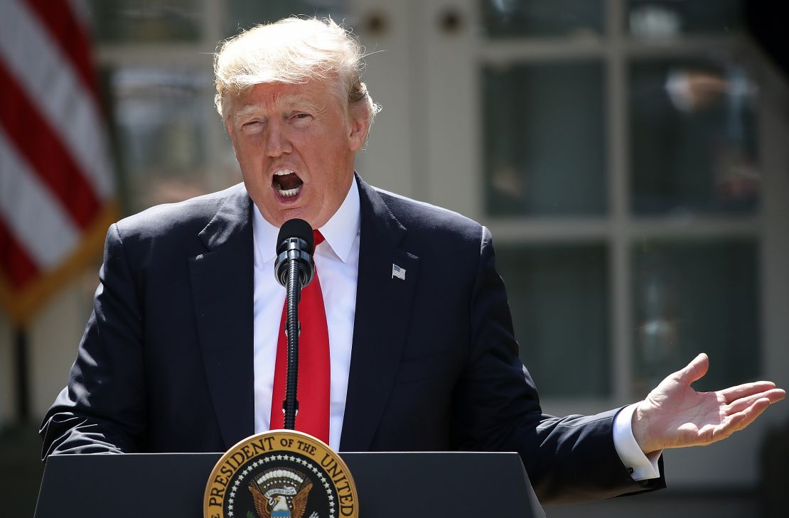 President Trump announced his decision to pull the US out of the Paris Climate Agreement on June 1, 2017, but the exit was not finalized until November 2020.