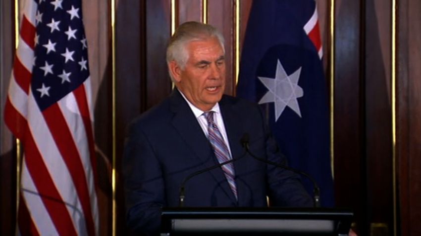 tillerson sydney