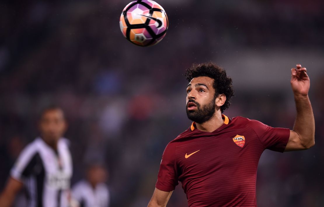 Norman praised Roma's Egyptian international Mohamed Salah as the "epitome of a professional guy." 