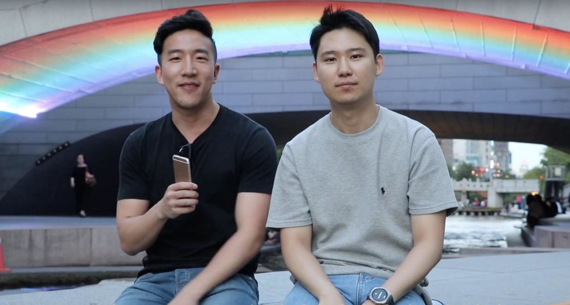 Danny Kim (left) and David Kim (right), founders of popular K-pop Youtube channel DKDKTV