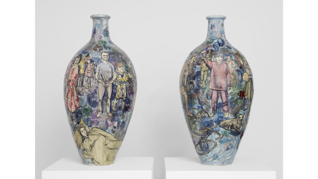  "Matching Pair" (2017) by Grayson Perry 