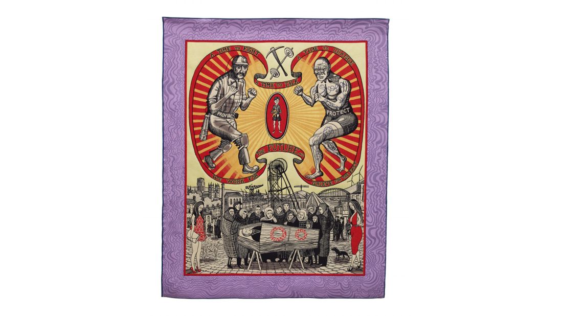 "Death of a Working Hero" (2016) by Grayson Perry 