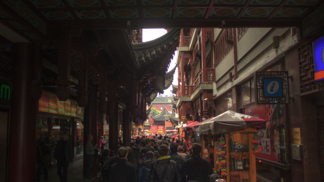 Yuyuan Market is one of Shanghai's many markets.