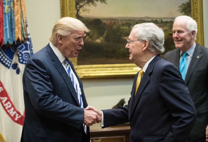 Trump-McConnell Feud Simmers As GOP Watches In Horror | CNN Politics