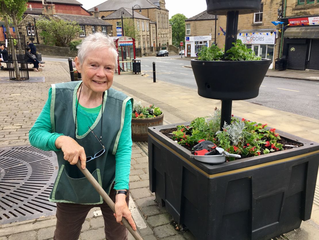 Sandra Outhwaite says she plans to vote Labour -- but fears others may make different choices. "It's a very poor community. People are angry that they've been neglected, so they're going to make a protest."