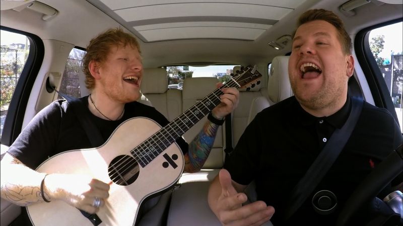 Ed Sheeran Jams Out On ‘Carpool Karaoke’ And Reveals The Time He Hit ...