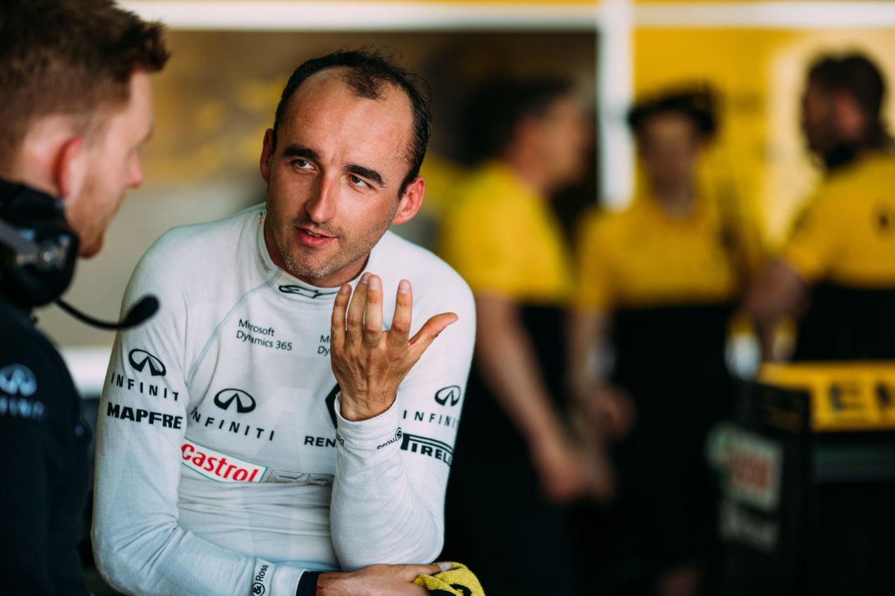 Robert Kubica completed a successful F1 test with his former team Renault at Valencia's Circuit Ricardo Tormo in June 2017. 