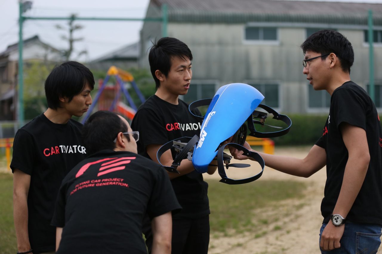 Still in development, the SkyDrive from the Cartivator Project, a Tokyo non-profit, hopes to play a key part in the 2020 Olympic Games. With three wheels and four rotors, the car-drone hybrid will hopefully be the vehicle of choice for the lucky individual tasked with lighting the Olympic flame. <a href="https://www.cnn.com/style/article/japan-flying-cars/index.html" target="_blank"><strong>Read More.</strong></a>