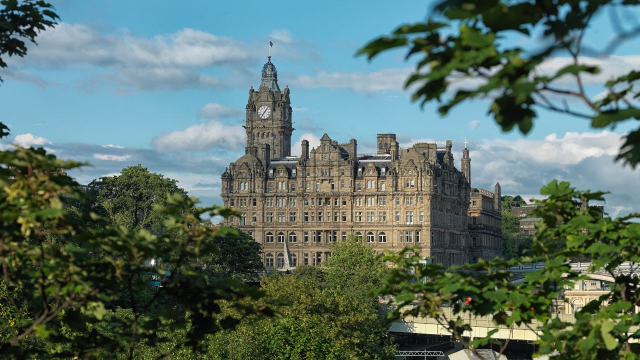 The celebrated Edinburgh hotel where J. K. Rowling penned the final chapters of "Harry Potter and the Deathly Hallows."