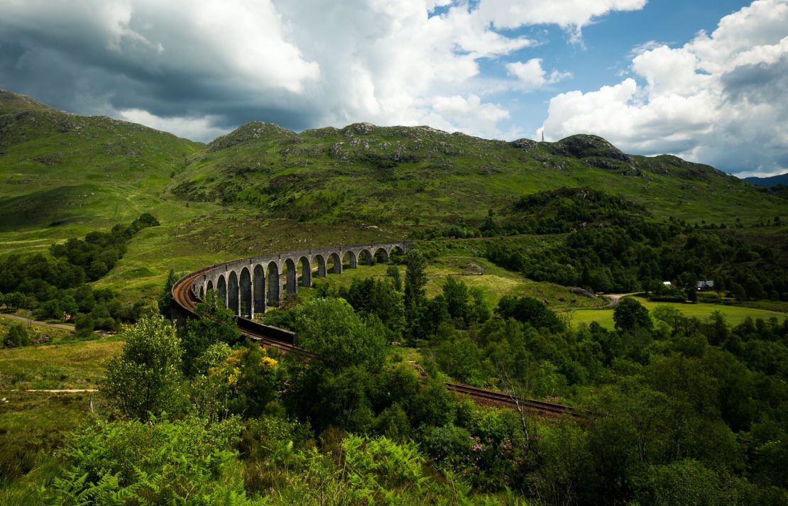 Recognize this iconic viaduct from "Harry Potter and the Chamber of Secrets"?