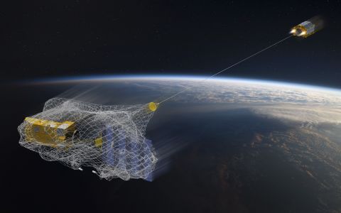 Astroscale's Space Sweepers aren't the only ones looking to develop technology for clearing space junk. The European Space Agency (ESA) is planning a space debris removal mission in 2024. One approach being explored by the ESA is capturing space debris in a net. <br />