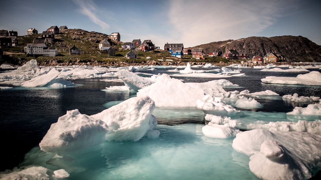 Kulusuk's colorful houses are especially eye-catching among the icebergs in the North Atlantic.
