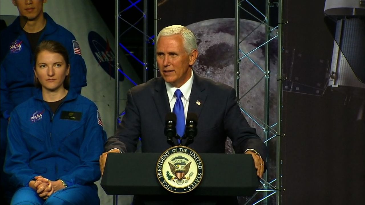 mike pence nasa