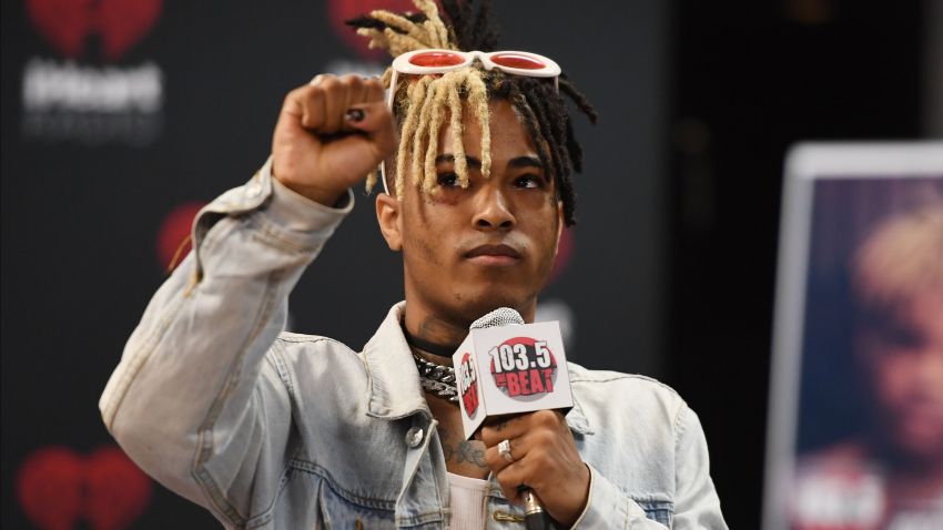 XXXtentacion at I Heart radio Station 103.5 The Beat, Fort Lauderdale on May 26, 2017.
