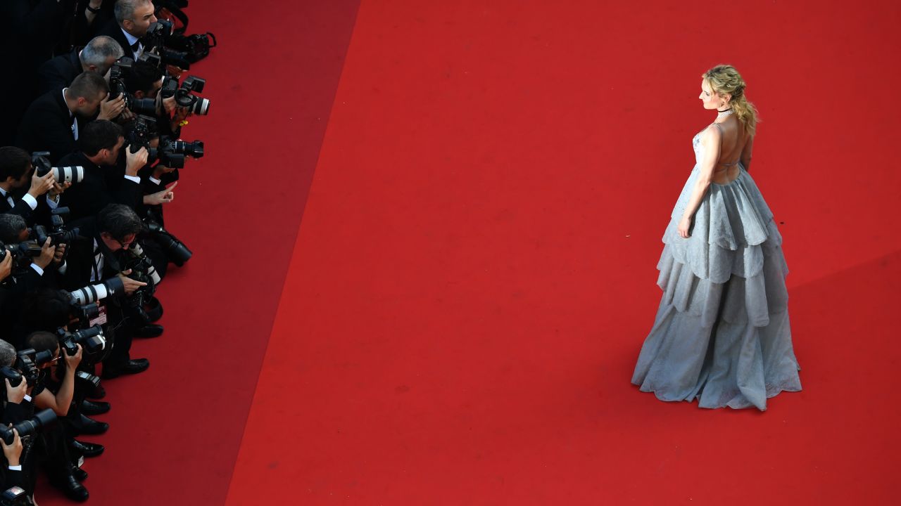 German actress Diane Kruger poses as she arrives on May 23, 2017 for the '70th Anniversary' ceremony of the Cannes Film Festival in Cannes, southern France. / AFP PHOTO / LOIC VENANCE (Photo credit should read LOIC VENANCE/AFP/Getty Images)