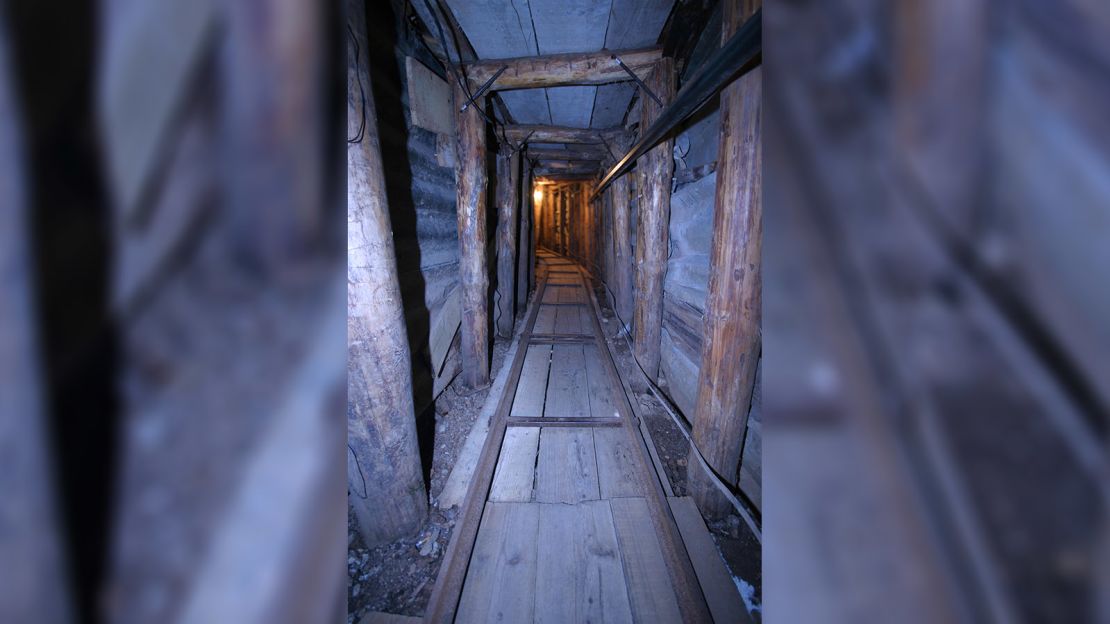 The tunnel that was a link to the outside world when the city was cut off by Serbian troops.